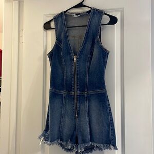 Y2K Guess Denim Romper